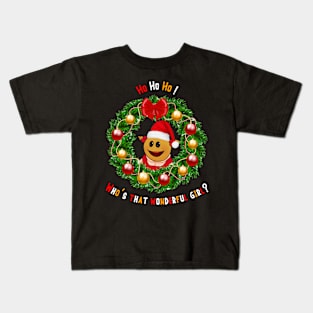 Funny And Cute Canadian Nanalan Merry Christmas And Happy New Year Kids T-Shirt